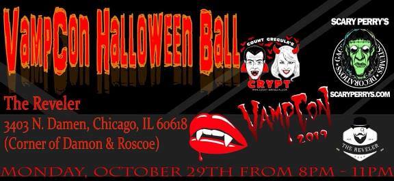 Oct 29 – VampCon Halloween Ball! (Chicago)