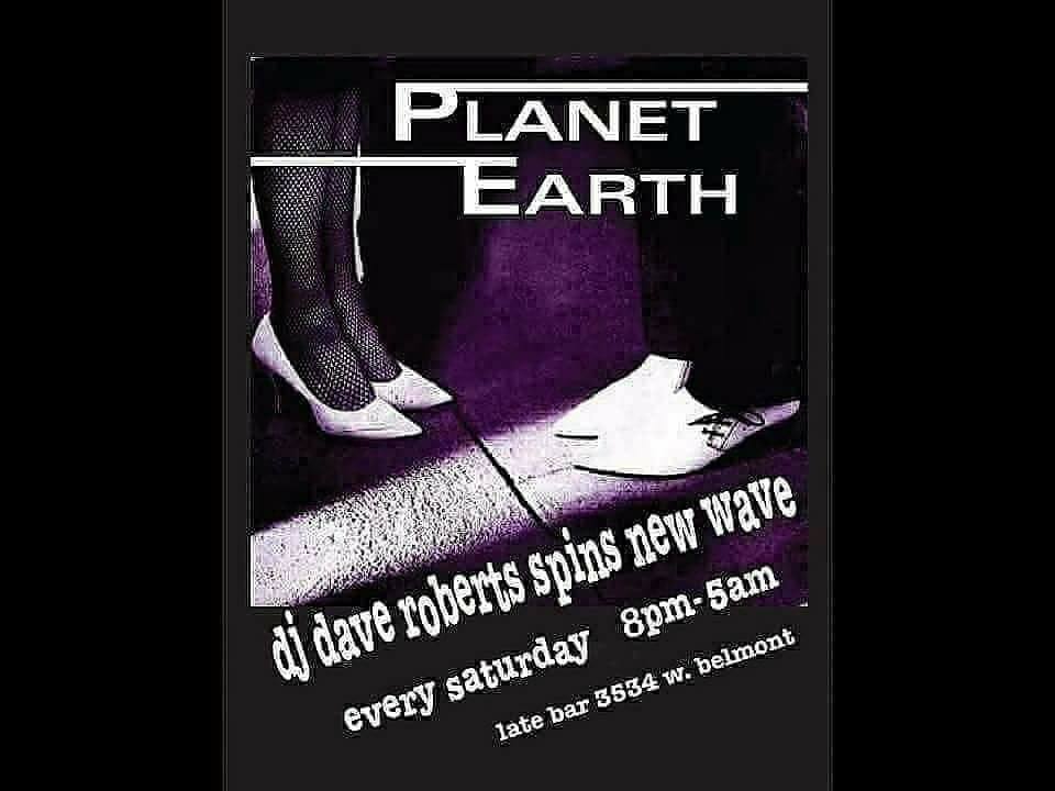 MAR 30 – DJ Dave Roberts Planet Earth New Wave Music Video Dance Party