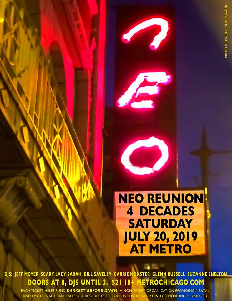 JUL 20 – NEO Reunion: 4 Decades (Chicago)