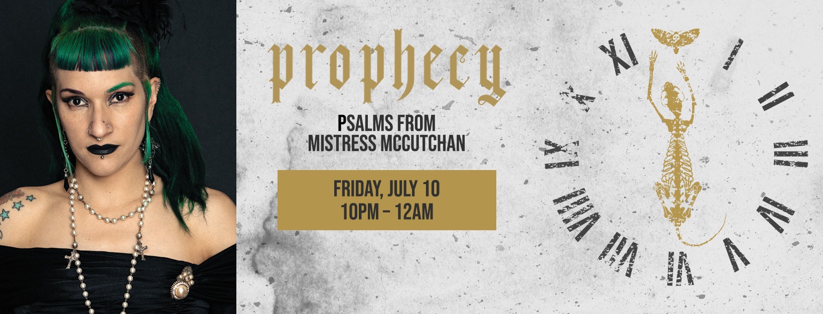 JUL 10 – Prophecy: Psalms From Mistress McCutchan