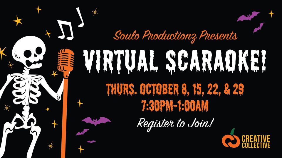 OCT 29 – Virtual Scaraoke! 10/29