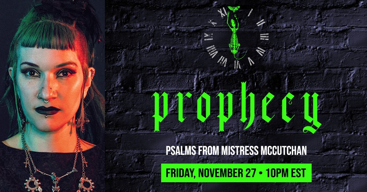 NOV 27 – Prophecy – Psalms from Mistress McCutchan