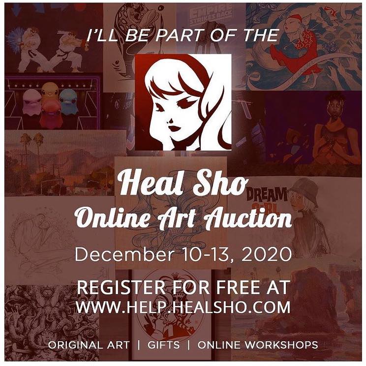 DEC 10-13 HealSho : Online Benefit Live Store & Live auction