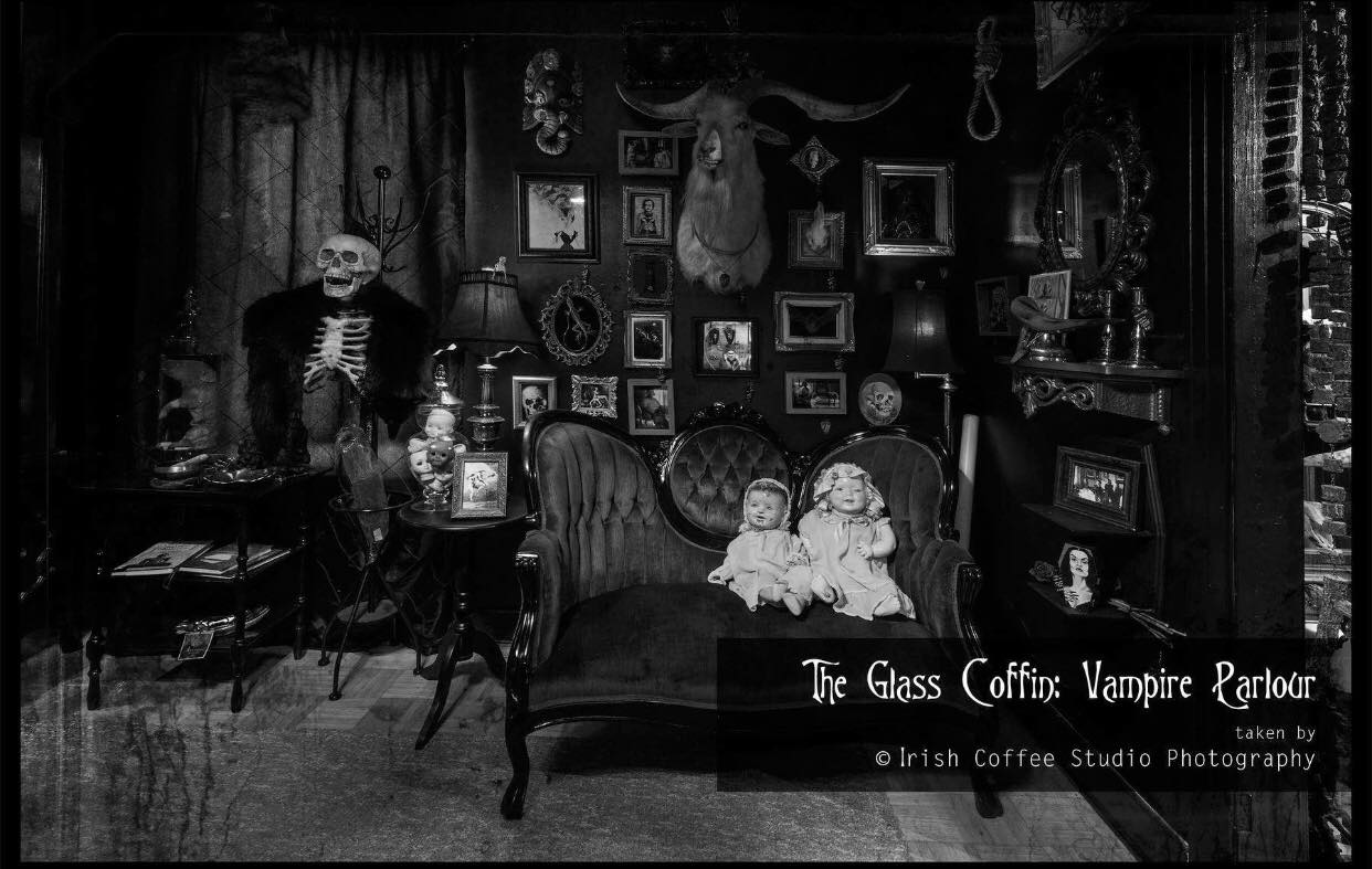 The Glass Coffin Vampire Parlour SpookyInc