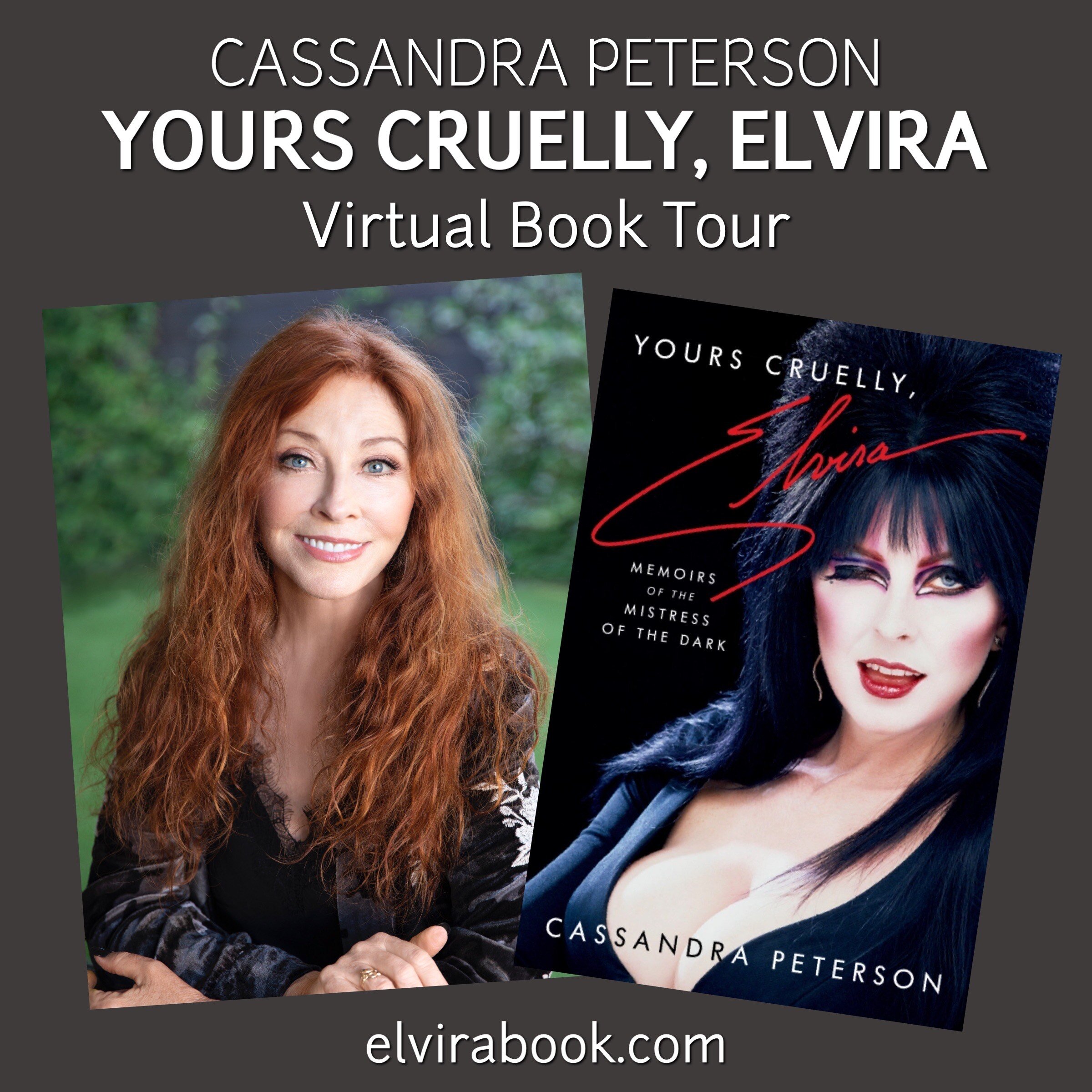 Elvira's Virtual Book/Audiobook Tour - ElviraBook.com - SpookyInc