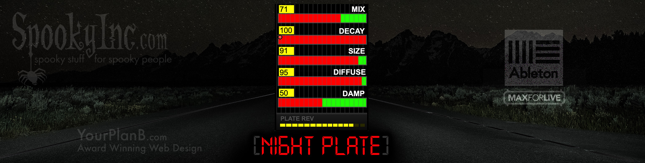 NIGHT PLATE REVERB